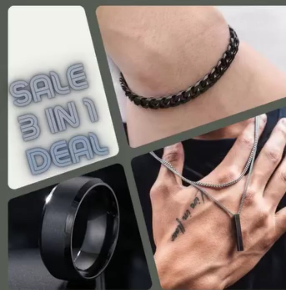 3 in 1 chain set best design for boys